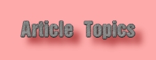 Article Topics